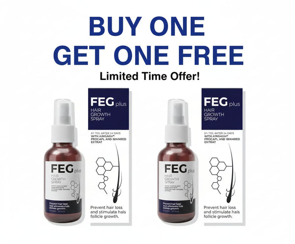 FEG Hair Growth Spray Plus Derma Roller